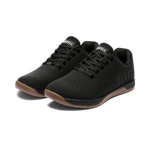 NOBULL Sneakers Womens 7.5 Mens 6 Black Gum Outwork Training Athletic Shoe NEW